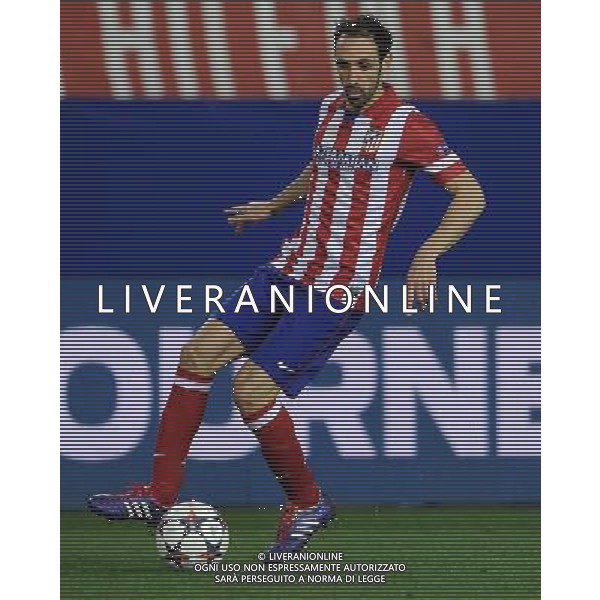 UEFA Champions League 2013/2014 Ottavi di Finale Ritorno Madrid - 11.03.2014 Atletico Madrid-Milan Nella Foto:Juanfran /Ph.Vitez-Ag. Aldo Liverani