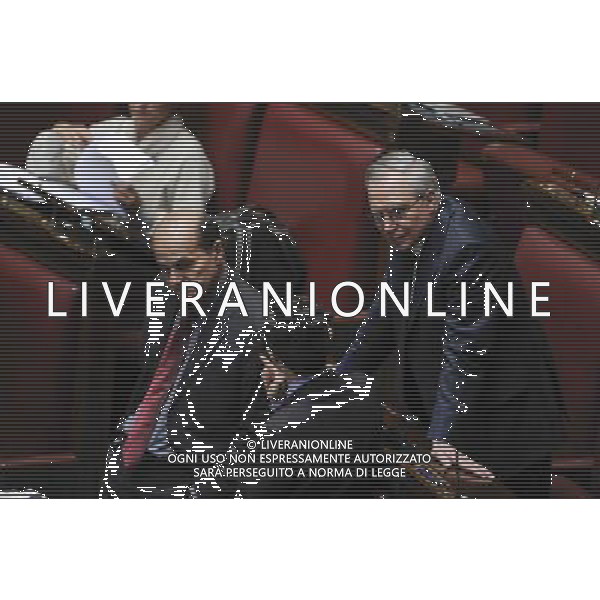 Roma - 12/03/2014 - Montecitorio - Discussione e voto finale della nuova legge elettorale Italicum - nella foto: Pierluigi Bersani e Guglielmo Epifani /Ph. Fabrizio Corradetti - Ag. Aldo Liverani sas