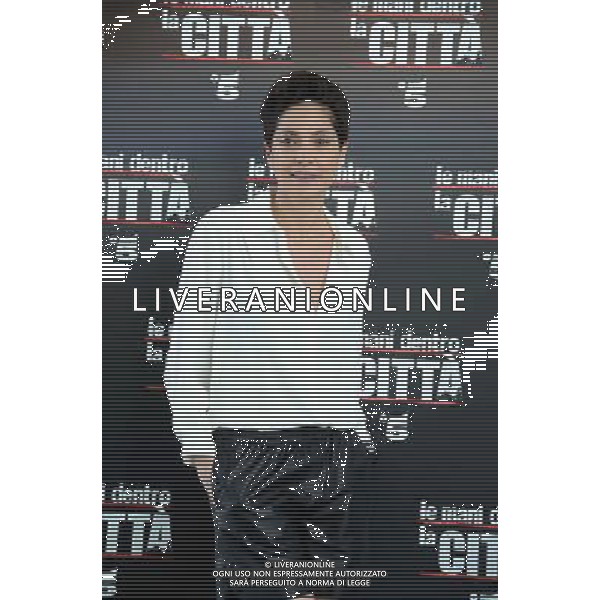 photocall sceneggiato\'Dentro la cittˆ\' nella foto:,Simona Cavallari foto A.Gazzaniga-AG ALDO LIVERANI SAS 