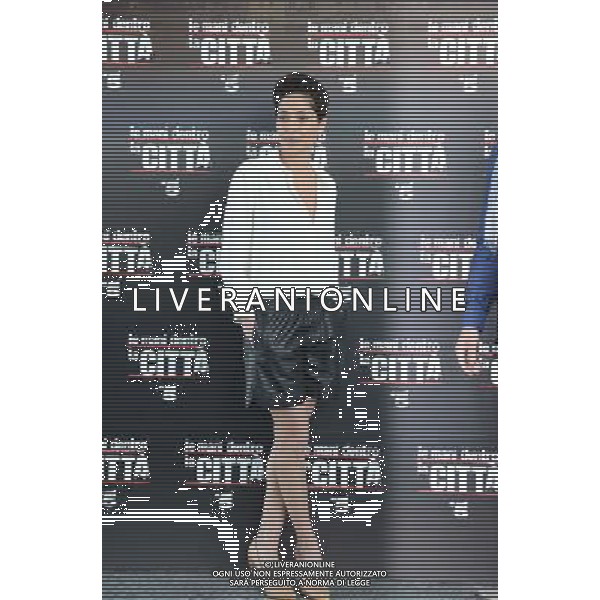 photocall sceneggiato\'Dentro la cittˆ\' nella foto:,Simona Cavallari foto A.Gazzaniga-AG ALDO LIVERANI SAS 