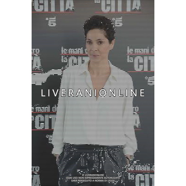 photocall sceneggiato\'Dentro la cittˆ\' nella foto:,Simona Cavallari foto A.Gazzaniga-AG ALDO LIVERANI SAS 
