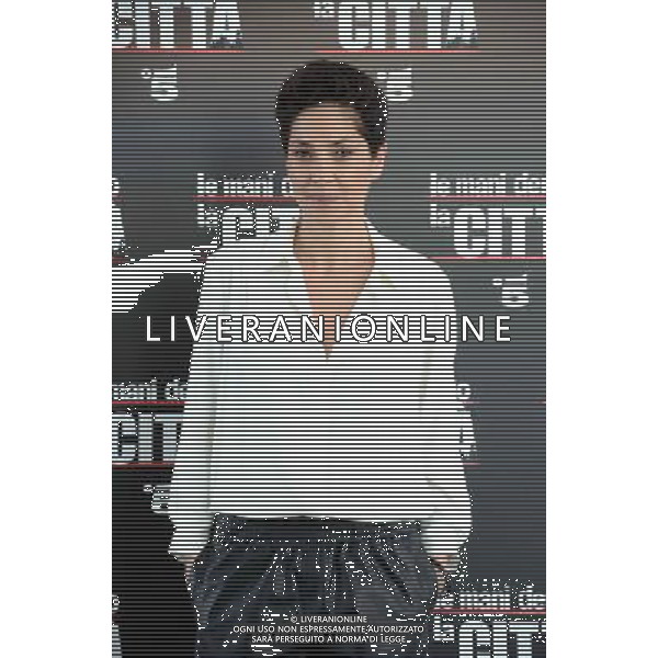 photocall sceneggiato\'Dentro la cittˆ\' nella foto:,Simona Cavallari foto A.Gazzaniga-AG ALDO LIVERANI SAS 