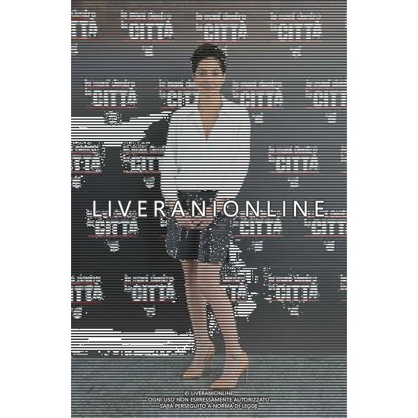 photocall sceneggiato\'Dentro la cittˆ\' nella foto:,Simona Cavallari foto A.Gazzaniga-AG ALDO LIVERANI SAS 