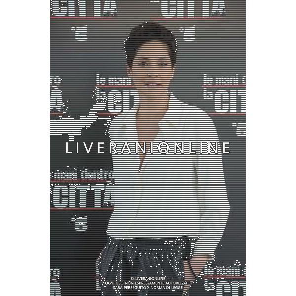 photocall sceneggiato\'Dentro la cittˆ\' nella foto:,Simona Cavallari foto A.Gazzaniga-AG ALDO LIVERANI SAS 