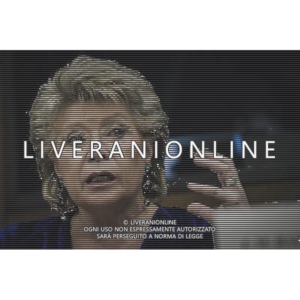 Viviane REDING, Vice-President of the European Commission, European Commissioner for Justice, Fundamental Rights and Citizenship holds press conference on EU Justice and Home Affairs Agenda for 2020 and the rule of Law initiative at European Parliament headquarters in Strasbourg, France on 11.03.2014 ©photoshot/AGENZIA ALDO LIVERANI SAS - ITALY ONLY - Conferenza stampa sulla giustizia e degli affari interni agenda per il 2020 e dello stato di diritto iniziativa a livello europeo alla sede del Parlamento a Strasburgo, in Francia 11 marzo 2014