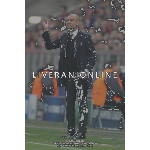 Chef-Trainer Pep Guardiola (FC Bayern Muenchen) during the UEFA Champions League Round of 16, 2nd Leg match between FC Bayern Munich and Arsenal FC at the Allianz Arena in Muenchen, Germany on 2014/03/11. EXPA Pictures © 2014, PhotoCredit: EXPA/ Eibner-Pressefoto/ Kolbert *****ATTENTION - OUT of GER***** ©photoshot/AGENZIA ALDO LIVERANI SAS - ITALY ONLY - Bayern Monaco vs Arsenal UEFA Champions League Ottavi di 16 all\'Allianz Arena di Monaco di Baviera, in Germania 11 marzo 2014