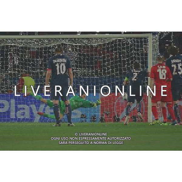 Salvatore SIRIGU - 12.03.2014 - Paris Saint Germain / Bayer Leverkusen - 1/8Finale Champions League Photo : Dave Winter / Icon Sport AG ALDO LIVERANI SAS ONLY ITALY