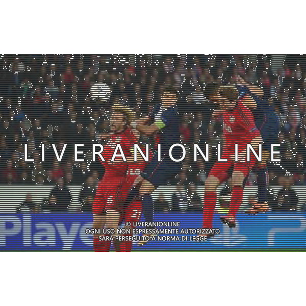 But MARQUINHOS - 12.03.2014 - Paris Saint Germain / Bayer Leverkusen - 1/8Finale Champions League Photo : Dave Winter / Icon Sport AG ALDO LIVERANI SAS ONLY ITALY
