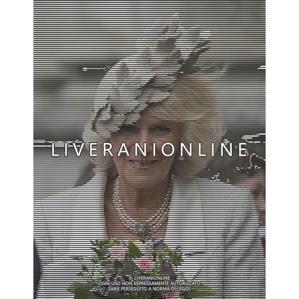 THE QUEEN THE DUKE OF EDINBURGH THE PRINCE OF WALES , THE DUCHESS OF CORNWALL, AND THE EARL AND COUNTESS OF WESSEX ATTENDED THE COMMONWEALTH OBSERVANCE AT WESTMINSTER ABBEY . ©photoshot/AGENZIA ALDO LIVERANI SAS - ITALY ONLY - REALI INGLESI: La regina Elisabetta al ricevimento del Commonwealth, a Marlborough House nel centro di Londra.