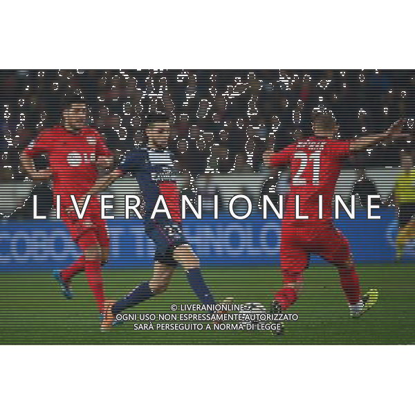Javier PASTORE - 12.03.2014 - Paris Saint Germain / Bayer Leverkusen - 1/8Finale Champions League Photo : Dave Winter / Icon Sport AG ALDO LIVERANI SAS ONLY ITALY