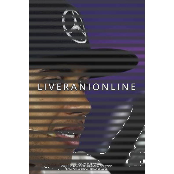 Lewis Hamilton (GBR) Mercedes AMG F1 in the FIA Press Conference. 13.03.2014. Formula 1 World Championship, Rd 1, Australian Grand Prix, Albert Park, Melbourne, Australia, Preparation Day. - www.xpbimages.com, EMail: requests@xpbimages.com - copy of publication required for printed pictures. Every used picture is fee-liable. © Copyright: Moy / XPB Images AG ALDO LIVERANI SAS ONLY ITALY