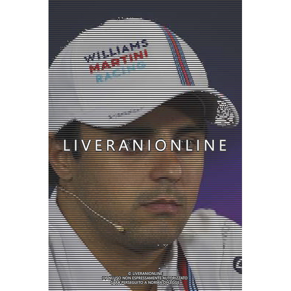 Felipe Massa (BRA) Williams in the FIA Press Conference. 13.03.2014. Formula 1 World Championship, Rd 1, Australian Grand Prix, Albert Park, Melbourne, Australia, Preparation Day. - www.xpbimages.com, EMail: requests@xpbimages.com - copy of publication required for printed pictures. Every used picture is fee-liable. © Copyright: Moy / XPB Images AG ALDO LIVERANI SAS ONLY ITALY