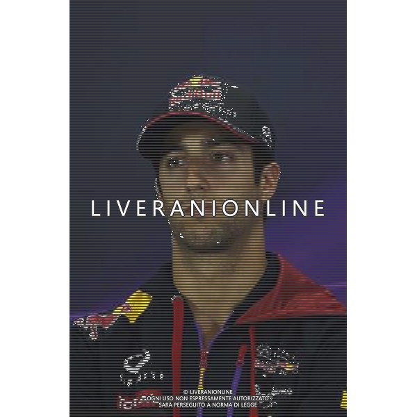 Daniel Ricciardo (AUS) Red Bull Racing in the FIA Press Conference. 13.03.2014. Formula 1 World Championship, Rd 1, Australian Grand Prix, Albert Park, Melbourne, Australia, Preparation Day. - www.xpbimages.com, EMail: requests@xpbimages.com - copy of publication required for printed pictures. Every used picture is fee-liable. © Copyright: Moy / XPB Images AG ALDO LIVERANI SAS ONLY ITALY