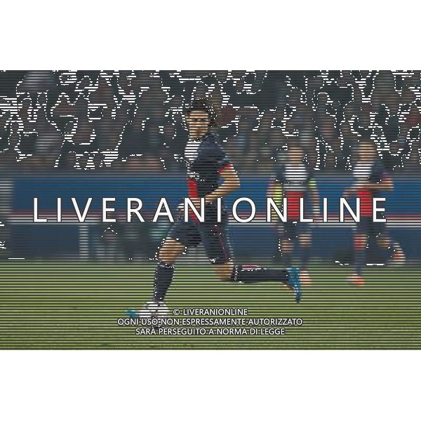 Edinson CAVANI - 12.03.2014 - Paris Saint Germain / Bayer Leverkusen - 1/8Finale Retour Champions League Photo : Johnny Fidelin / Icon Sport AG ALDO LIVERANI SAS ONLY ITALY