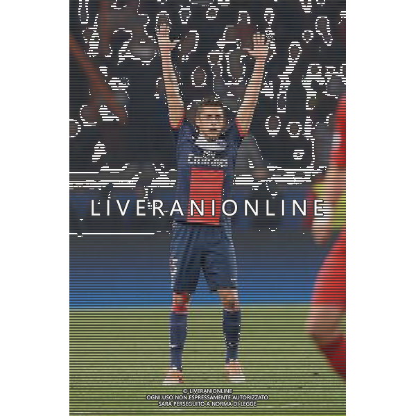 MARQUINHOS - 12.03.2014 - Paris Saint Germain / Bayer Leverkusen - 1/8Finale Champions League Photo : SPPress / Icon Sport AG ALDO LIVERANI SAS ONLY ITALY