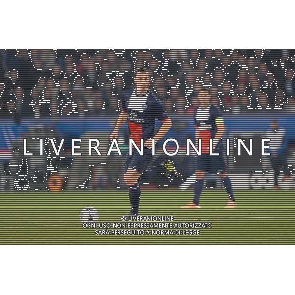 Zlatan IBRAHIMOVIC - 12.03.2014 - Paris Saint Germain / Bayer Leverkusen - 1/8Finale Champions League Photo : SPPress / Icon Sport AG ALDO LIVERANI SAS ONLY ITALY