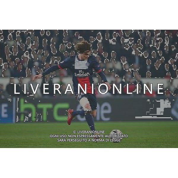 Adrien RABIOT - 12.03.2014 - Paris Saint Germain / Bayer Leverkusen - 1/8Finale Champions League Photo : Dave Winter / Icon Sport AG ALDO LIVERANI SAS ONLY ITALY
