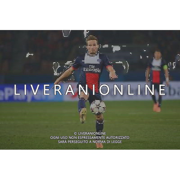 Yohan CABAYE - 12.03.2014 - Paris Saint Germain / Bayer Leverkusen - 1/8Finale Champions League Photo : Dave Winter / Icon Sport AG ALDO LIVERANI SAS ONLY ITALY