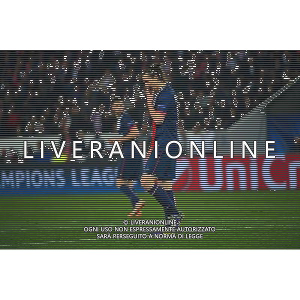 Zlatan IBRAHIMOVIC - 12.03.2014 - Paris Saint Germain / Bayer Leverkusen - 1/8Finale Champions League Photo : Dave Winter / Icon Sport AG ALDO LIVERANI SAS ONLY ITALY
