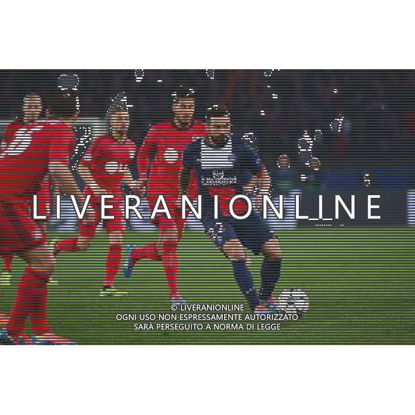 Ezequiel LAVAZZI - 12.03.2014 - Paris Saint Germain / Bayer Leverkusen - 1/8Finale Champions League Photo : Dave Winter / Icon Sport AG ALDO LIVERANI SAS ONLY ITALY