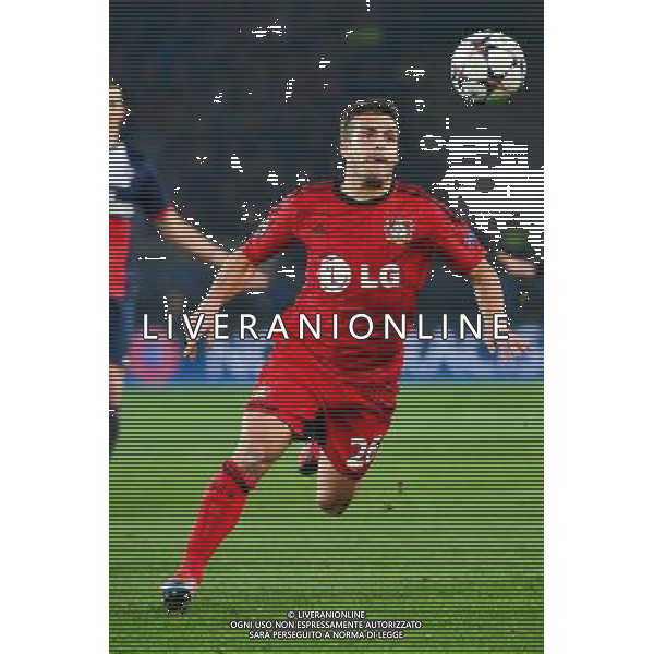Giulio DONATI - 12.03.2014 - Paris Saint Germain / Bayer Leverkusen - 1/8Finale Champions League Photo : Dave Winter / Icon Sport AG ALDO LIVERANI SAS ONLY ITALY
