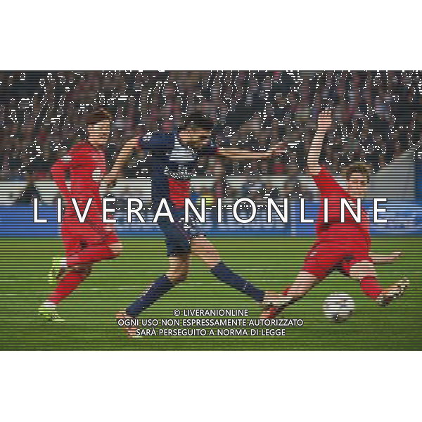 Javier PASTORE - 12.03.2014 - Paris Saint Germain / Bayer Leverkusen - 1/8Finale Champions League Photo : Dave Winter / Icon Sport AG ALDO LIVERANI SAS ONLY ITALY
