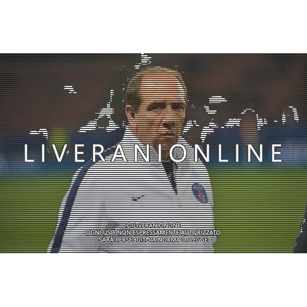 Jean Louis GASSET - 12.03.2014 - Paris Saint Germain / Bayer Leverkusen - 1/8Finale Champions League Photo : Dave Winter / Icon Sport AG ALDO LIVERANI SAS ONLY ITALY