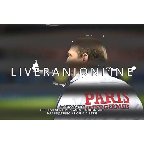 Jean Louis GASSET - 12.03.2014 - Paris Saint Germain / Bayer Leverkusen - 1/8Finale Champions League Photo : Dave Winter / Icon Sport AG ALDO LIVERANI SAS ONLY ITALY