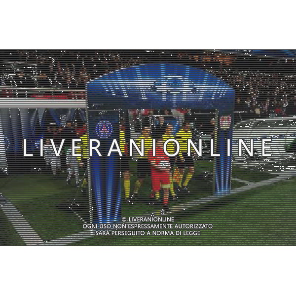 Mascotte - 12.03.2014 - Paris Saint Germain / Bayer Leverkusen - 1/8Finale Champions League Photo : Dave Winter / Icon Sport AG ALDO LIVERANI SAS ONLY ITALY