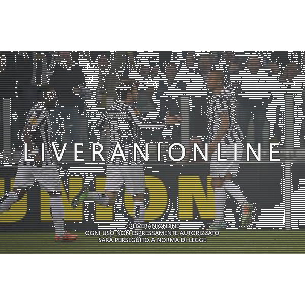 Juventus - Fiorentina Uefa Europa League - Ottavi di finale 13-03-2014 Federico Tardito/Agenzia Aldo Liverani Sas Nella foto Vidal esulta