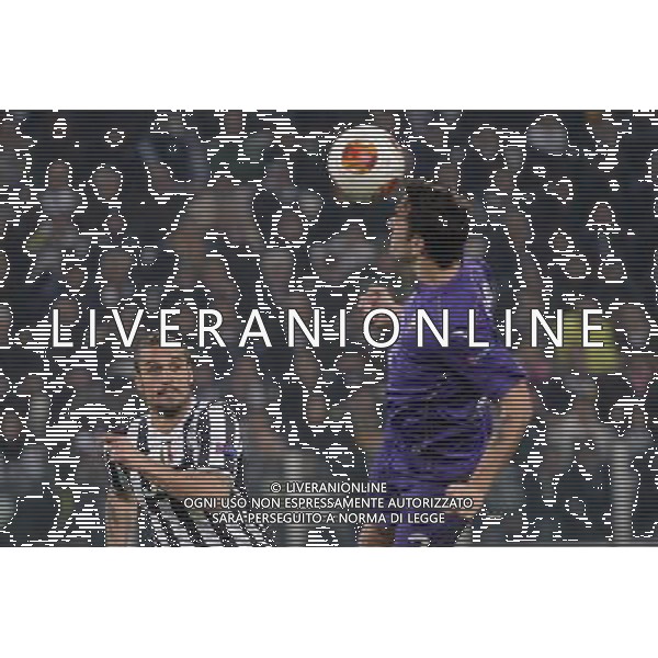 Juventus - Fiorentina Uefa Europa League - Ottavi di finale 13-03-2014 Federico Tardito/Agenzia Aldo Liverani Sas Nella foto Osvaldo e Gonzalo