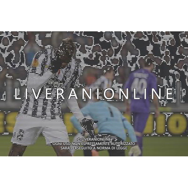Juventus - Fiorentina Uefa Europa League - Ottavi di finale 13-03-2014 Federico Tardito/Agenzia Aldo Liverani Sas Nella foto Pogba delusione