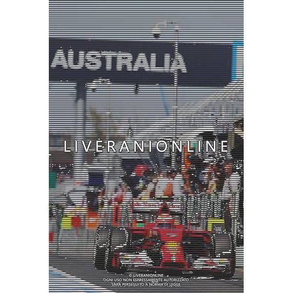 Kimi Raikkonen (FIN) Ferrari F14-T. 14.03.2014. Formula 1 World Championship, Rd 1, Australian Grand Prix, Albert Park, Melbourne, Australia, Practice Day. - www.xpbimages.com, EMail: requests@xpbimages.com - copy of publication required for printed pictures. Every used picture is fee-liable. © Copyright: Batchelor / XPB Images /Ag. Aldo Liverani s.a.s.-Only Italy-Editorial Use Only