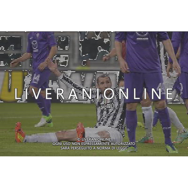 Juventus - Fiorentina Uefa Europa League - Ottavi di finale 13-03-2014 Federico Tardito/Agenzia Aldo Liverani Sas Nella foto Chiellini