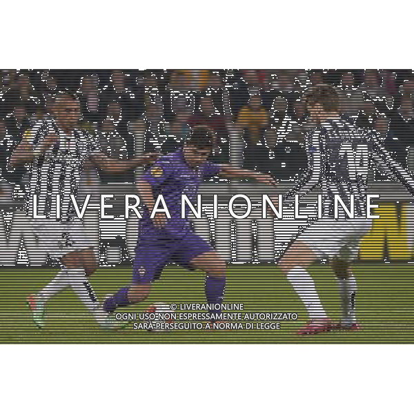 Juventus - Fiorentina Uefa Europa League - Ottavi di finale 13-03-2014 Federico Tardito/Agenzia Aldo Liverani Sas Nella foto Pizarro