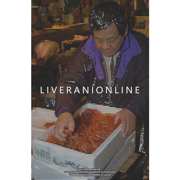 Tokio (Jappone) 2003/04 nella foto Mercato del pesce ph marco luzzani/ag aldo liverani s.a.s.