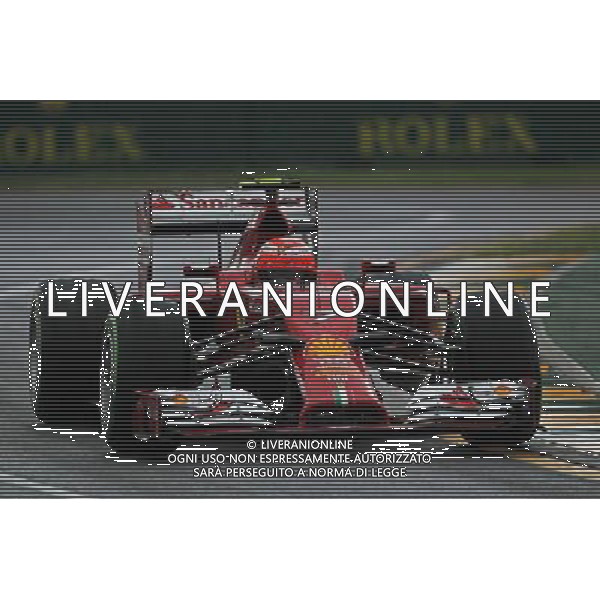 Kimi Raikkonen (FIN) Ferrari F14-T. 15.03.2014. Formula 1 World Championship, Rd 1, Australian Grand Prix, Albert Park, Melbourne, Australia, Qualifying Day. - www.xpbimages.com, EMail: requests@xpbimages.com - copy of publication required for printed pictures. Every used picture is fee-liable. © Copyright: Moy / XPB Images AG ALDO LIVERANI SAS ONLY ITALY