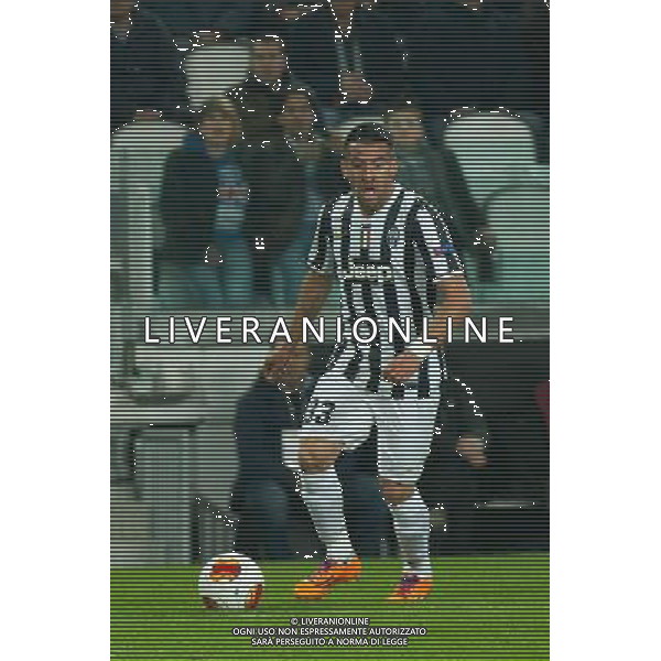 2014 © Matteo Bottanelli - Turin 13/03/14 - Football - Uefa Europa League - Round of 16 - Juventus Fiorentina - shown in the picture: Mauricio Isla AG ALDO LIVERANI SAS
