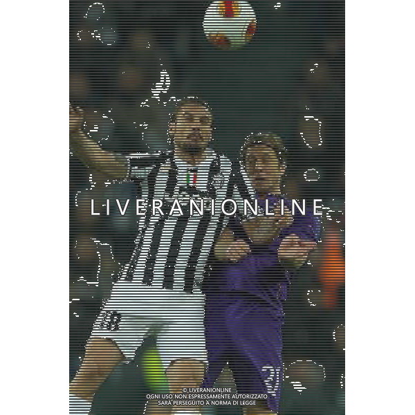 2014 © Matteo Bottanelli - Turin 13/03/14 - Football - Uefa Europa League - Round of 16 - Juventus Fiorentina - shown in the picture: Pablo Osvaldo AG ALDO LIVERANI SAS