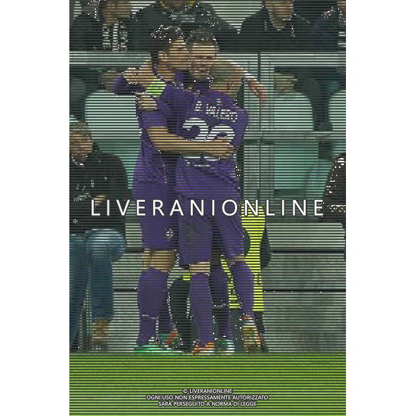 2014 © Matteo Bottanelli - Turin 13/03/14 - Football - Uefa Europa League - Round of 16 - Juventus Fiorentina - shown in the picture: esultanza goal Mario Gomez AG ALDO LIVERANI SAS
