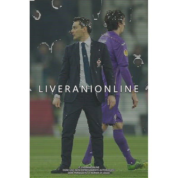 2014 © Matteo Bottanelli - Turin 13/03/14 - Football - Uefa Europa League - Round of 16 - Juventus Fiorentina - shown in the picture: Vincenzo Montella AG ALDO LIVERANI SAS