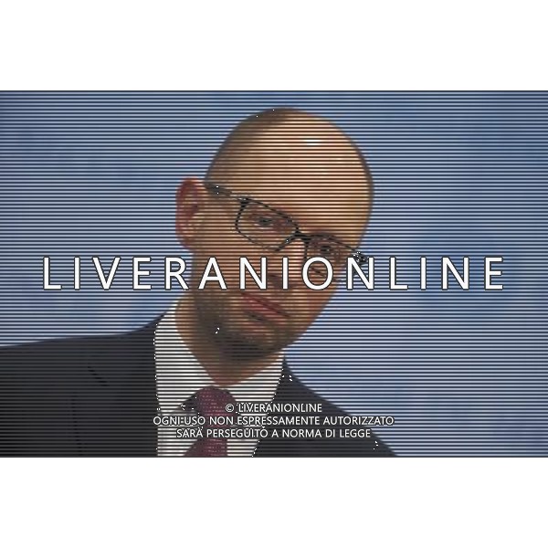 Ukrainian Prime Minister Arseniy Yatsenyuk at the UN headquarters in New York, on March 13, 2014 ©photoshot/AGENZIA ALDO LIVERANI SAS - ITALY ONLY - Il primo ministro ucraino Arseniy Yatsenyuk alla riunione del Consiglio di Sicurezza delle Nazioni Unite sullo status dell\'Ucraina, nella sede delle Nazioni Unite a New York, il 13 marzo 2014.