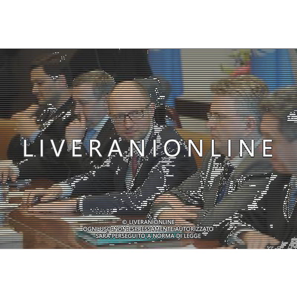 Ukrainian Prime Minister Arseniy Yatsenyuk at the UN headquarters in New York, on March 13, 2014 ©photoshot/AGENZIA ALDO LIVERANI SAS - ITALY ONLY - Il primo ministro ucraino Arseniy Yatsenyuk alla riunione del Consiglio di Sicurezza delle Nazioni Unite sullo status dell\'Ucraina, nella sede delle Nazioni Unite a New York, il 13 marzo 2014.