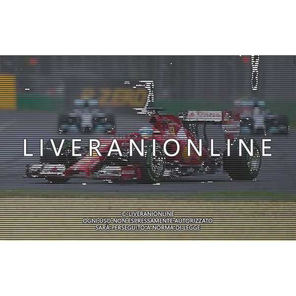 (140315) -- MELBOURNE, March 15, 2014 (Xinhua) -- Ferrari Formula one driver Fernando Alonso of Spain competes during the qualifying session for the Australian Formula One Grand Prix in Melbourne, Australia, March 15, 2014. (Xinhua/Bai Xue) AG ALDO LIVERANI SAS ONLY ITALY
