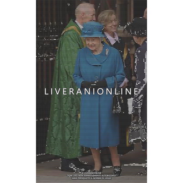  HRH the Queen and the Duke of Edinburgh visit the Royal Holloway University, on Friday March 14, 2014. ©photoshot/AGENZIA ALDO LIVERANI SAS - ITALY ONLY - REALI INGLESI: la Regina Elisabetta II, in visita alla Royal Holloway, University di Londra