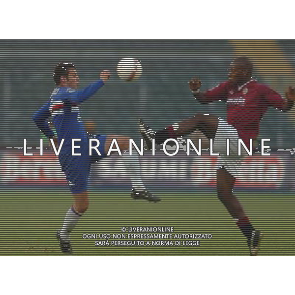 TORINO, 19 / 11 / 2004 COPPA ITALIA - OTTAVI PARTITA: TORINO - SAMPDORIA NELLA FOTO: PAGANO E MUDINGAY PH GIGI ARCAINI / AGENZIA ALDO LIVERANI