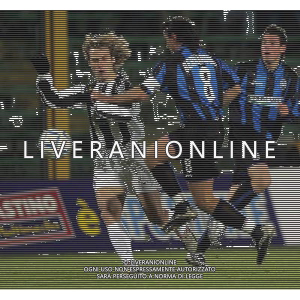 Atalanta - Juventus coppa italia tim cup 19/11/2004 nella foto pavel nedved foto andry/agenzia aldo liverani