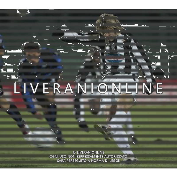 Atalanta - Juventus coppa italia tim cup 19/11/2004 nella foto pavel nedved foto andry/agenzia aldo liverani