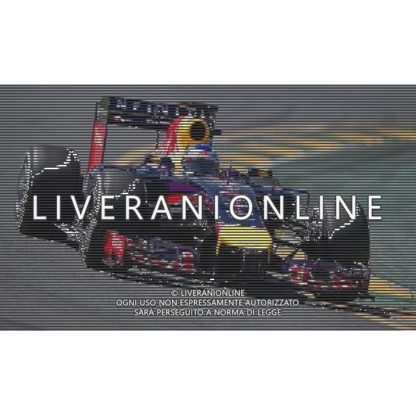 (140314) -- MELBOURNE, March 14, 2014 () -- Red Bull Racing Formula one driver Sebastian Vettel of Germany drives during the first practice session of the Australian Formula One Grand Prix at Albert Park in Melbourne, Australia, March 14, 2014. (/Bai Xue) ©PHOTOSHOT/AGENZIA ALDO LIVERANI SAS - ITALY ONLY - EDITORIAL USE ONLY