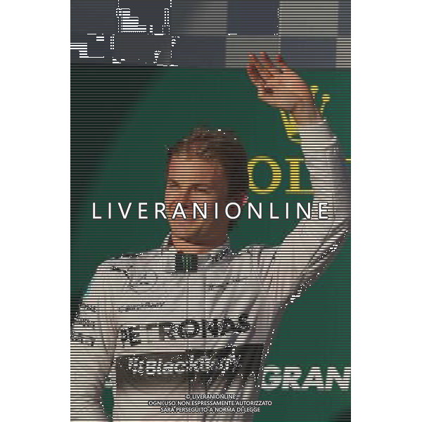 1st place Nico Rosberg (GER) Mercedes AMG F1 W05. 16.03.2014. Formula 1 World Championship, Rd 1, Australian Grand Prix, Albert Park, Melbourne, Australia, Race Day. - www.xpbimages.com, EMail: requests@xpbimages.com - copy of publication required for printed pictures. Every used picture is fee-liable. © Copyright: Batchelor / XPB Images AG ALDO LIVERANI SAS ONLY ITALY